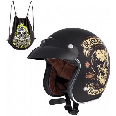 W-TEC V541 Black Heart Devil Skull