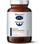 BioCare BioAcidophilus probiotika pro děti s banánovou příchutí v prášku 60 g – Hledejceny.cz