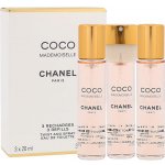 Chanel Coco Mademoiselle dámská toaletní voda ( 3 x 20 ml ) náplně 60 ml