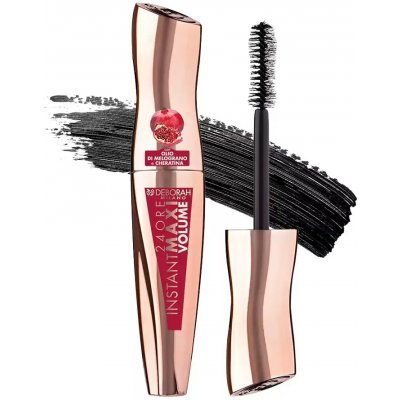 Deborah Milano 24 Ore Instant Maxi Volume řasenka 12 ml Black 12,4 g – Zbozi.Blesk.cz