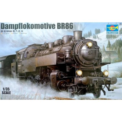 Trumpeter Damflokomotive BR86 00217 1:35 – Zbozi.Blesk.cz