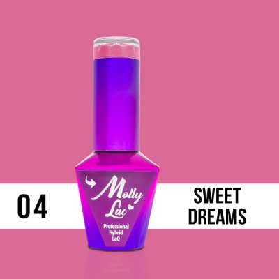 Molly Lac UV/LED gel lak Glamour Women Sweet Dreams 04 10 ml