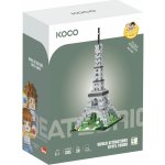 KOCO Stavebnice mini Eiffelova věž 538 ks – Zboží Mobilmania