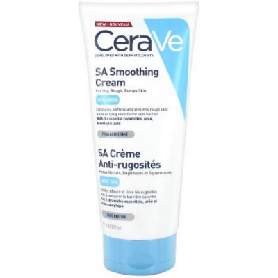 CeraVe SA Smoothing Cream - Hydratační zjemňující krém pro suchou až velmi suchou pokožku 340 ml