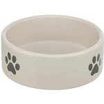 Trixie Miska keramická pes s béž.tlapkami 1,4 l 20 cm – HobbyKompas.cz