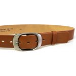 Penny Belts dámský kožený opasek 72NKS-42 světle hnědý – Hledejceny.cz