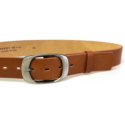 Penny Belts dámský kožený opasek 72NKS-42 světle hnědý – Hledejceny.cz