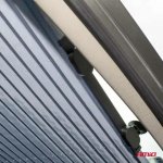 Amio Sluneční roleta na čelní sklo 120x46cm – Zboží Mobilmania