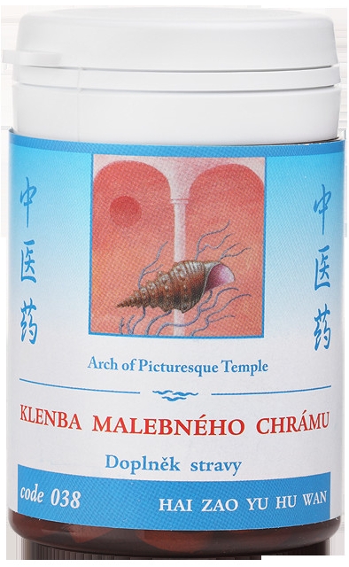 TCM Herbs Klenba malebného chrámu 100 tablet