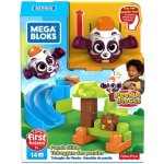 Mega Bloks Peek a Blocks velká skluzavka - lesní panda – Hledejceny.cz