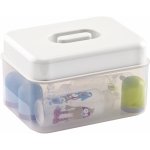 THERMOBABY Sterilizační krabička do mikrovlnné trouby bílá – Zboží Dáma