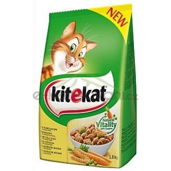 Kitekat kuře & zelenina 1,8 kg