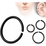 Šperky4U piercing do nosu kruh N01014-1208 – Zboží Dáma