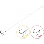 DELPHIN Návazec FLR D-rig 6 ks 8 cm 0,22 mm BARB 6 Sting 7 mm – Zboží Dáma