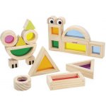 Janod senzorická stavebnice s barevnými sklíčky – Sleviste.cz