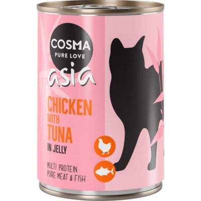 Cosma Thai Asia kuře s tuňákem v želé 400 g