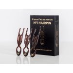 Fiona Franchimon Nº 1 Hairpin | Brown hnědé (3 nebo 5 ks) – Zboží Mobilmania