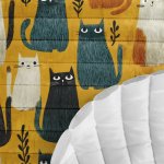 Takoy Prošívaná šusťákovina kočičí parta – Zboží Dáma