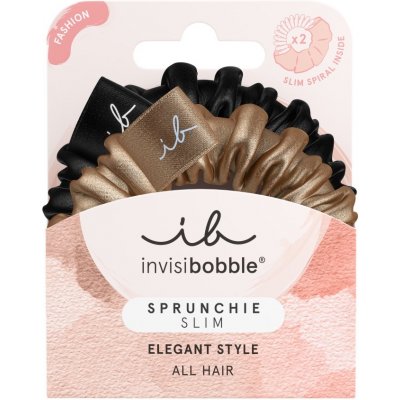 invisibobble SPRUNCHIE SLIM True Golden, set 2 gumiček – Zboží Mobilmania