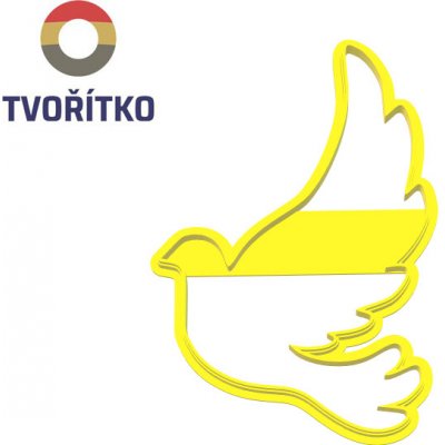 TVOŘÍTKO Holubička - obrysové vykrajovátko – Hledejceny.cz