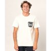 Pánské Tričko Rip Curl POCKET ICA TEE Bone