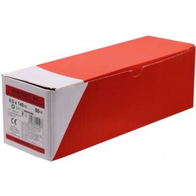 HPM TEC RAPI-TEC SK 8,0x140/80+R (balení 50 ks) - stavební vruty do dřeva, polozávit, pozink, talířová hlava, TORX T40 – Hledejceny.cz