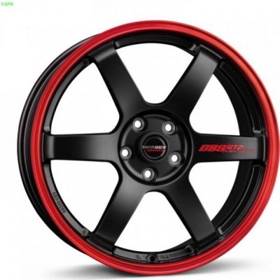BORBET DB8GT2 8,5x19 5x112 ET45 black matt rim red | Zboží Auto