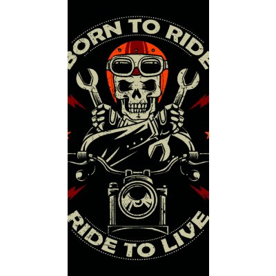 multiunkční šátek TXR Born to ride 2 – Zboží Mobilmania