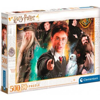 CLEMENTONI Harry Potter 500 dílků