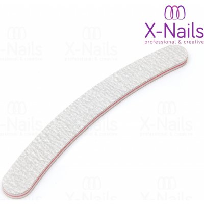 X- nails pilník na nehty Eco Line 80/80 banán Zebra