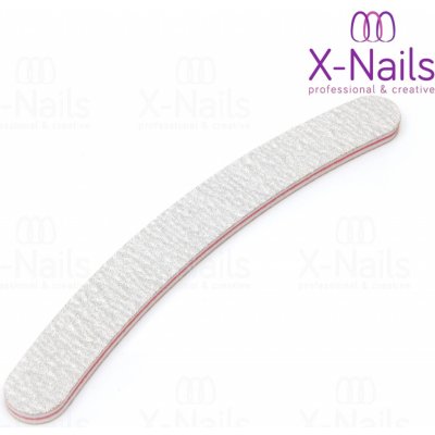 X- nails pilník na nehty Eco Line 80/80 banán Zebra – Zboží Dáma
