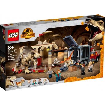 LEGO® Jurassic World 76948 Útěk T-rexu a atrociraptoru