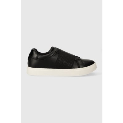 Calvin Klein kožené Clean Cupsole Slip On HW0HW02007 černá – Sleviste.cz