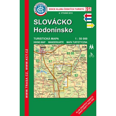 ČT 91 Slovácko Hodonínsko 1:50 000 – Sleviste.cz