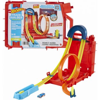 Hot Wheels Track builder Kanystr kaskadérských kousků HDX78