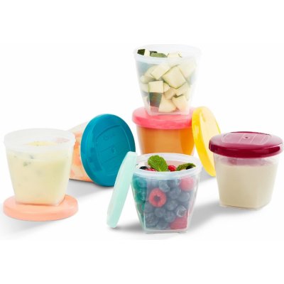 Babymoov misky s víčky 250 ml Sada 6ks – Zboží Mobilmania