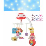 Baby Mix se světelným projektorem červená – Zboží Dáma