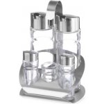 Hendi 465363 Menážka pětidílná sůl. pepř ocet olej a párátka – Hledejceny.cz