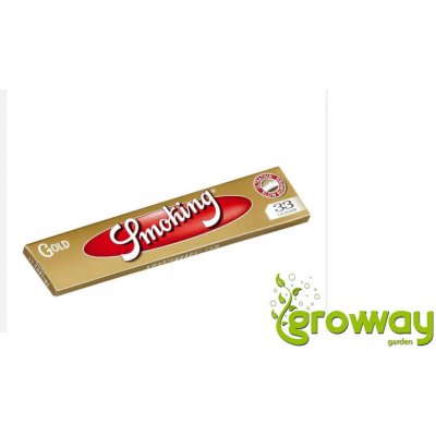 Smoking gold Papírky Slim King size 33 ks – Hledejceny.cz