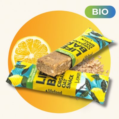 Lifefood Lifebar Oat snack BIO 40 g – Zbozi.Blesk.cz