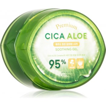 MISSHA Premium Cica Aloe Soothing Gel Prémiový zklidňující gel 300 ml