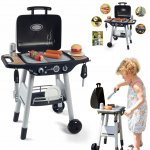Smoby 24497 kuchyňka Barbecue gril černo-stříbrný na kolečkách se 17 doplňky – Zboží Dáma Smoby 24497 kuchyňka Barbecue gril černo-stříbrný na kolečkách se 17 doplňky – Zboží Dáma
