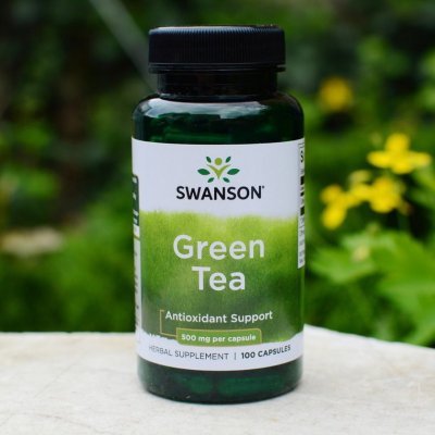 Swanson Green Tea 500 mg 100 kapslí – Hledejceny.cz