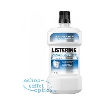 Listerine Advanced White ústní voda s bělicím účinkem příchuť Clean Mint (Multi-Action Mouthwash) 1000 ml