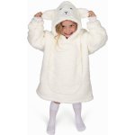 Cozy Noxxiez CH310 Ovečka hřejivá televizní mikinová deka s kapucí – Zboží Dáma
