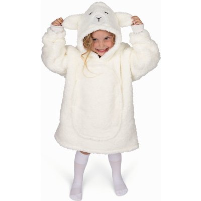 Cozy Noxxiez CH310 Ovečka hřejivá televizní mikinová deka s kapucí – Zboží Dáma