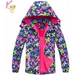 Kugo B2991 tmavě modrá / motýlci – Zboží Mobilmania