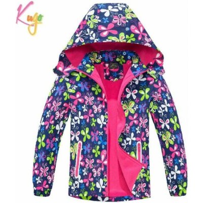 Kugo B2991 tmavě modrá / motýlci – Zboží Mobilmania