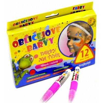 Barva na obličej růžová 6330532 – Sleviste.cz