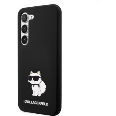 Pouzdro Karl Lagerfeld Samsung Galaxy S23 Silicone Choupette černé